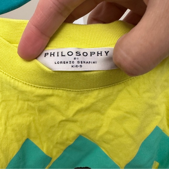 PHILOSOPHY DI LORENZO SERAFINI
graphic-print cotton T-shirt size 12 - Picture 5 of 6